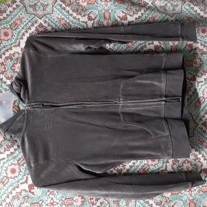 Zenana Outfitters Soft Zip Up Jacket, Size M